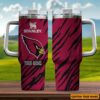 Custom Name Arizona Cardinals NFL Team Stainless Steel Tumbler 40Oz With Handle