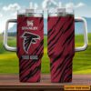 Custom Name Atlanta Falcons NFL Team Stainless Steel Tumbler 40Oz With Handle
