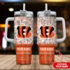 Custom Name Cincinnati Bengals Tumbler 40Oz Handle
