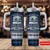 Custom Name Dallas Cowboys NFL Fan Cave Stainless Steel Tumbler 40Oz With Handle