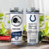 Custom Name Indianapolis Colts NFL Stainless Steel Tumbler 40Oz With Handle