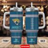 Custom Name Jacksonville Jaguars Stainless Steel Tumbler 40Oz Handle For Fans