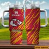 Custom Name Kansas City Chiefs NFL Team Stainless Steel Tumbler 40Oz With Handle