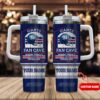 Custom Name New York Giants NFL Fan Cave Stainless Steel Tumbler 40Oz With Handle