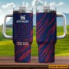 Custom Name New York Giants NFL Team Stainless Steel Tumbler 40Oz With Handle