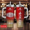 Custom Name San Francisco 49Ers NFL Football Stainless Steel Tumbler 40Oz