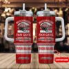 Custom Name Tampa Bay Buccaneers NFL Fan Cave Stainless Steel Tumbler 40Oz With Handle