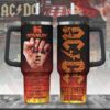 ACDC Music Tumbler 40Oz Handle For Fans