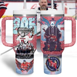 Alexander Ovechkin Tumbler 40Oz Handle For Fans