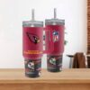 Arizona Cardinals Team Logo Tumbler 40OZ With Handle For Fans