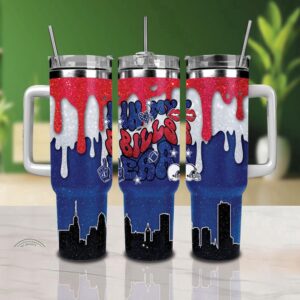 Buffalo Bills Stainless Steel Tumbler 40Oz With Handle