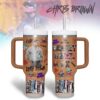 Chris Brown Music Tumbler 40Oz Handle For Fans
