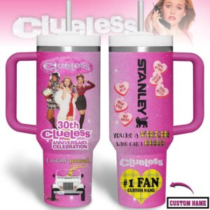 Clueless Movies Tumbler 40Oz Handle For Fans