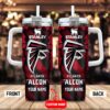 Custom Name Atlanta Falcons Stainless Steel Tumbler 40Oz For Fans