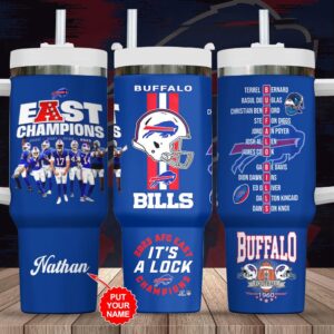 Custom Name Buffalo Bills Nfl Tumbler 40Oz