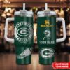Custom Name Green Bay Packers Tumbler 40Oz