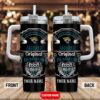 Custom Name Jacksonville Jaguars NFL Original Diehard Fan Stainless Steel Tumbler 40Oz With Handle