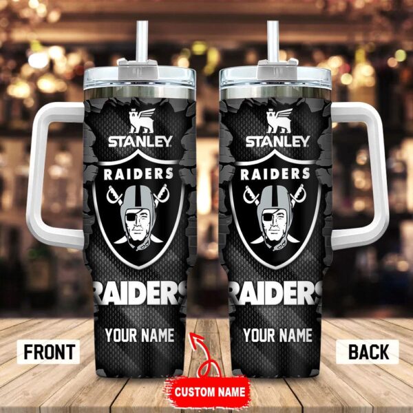 Custom Name Las Vegas Raiders Stainless Steel Tumbler 40Oz For Fans