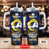 Custom Name Los Angeles Rams Stainless Steel Tumbler 40Oz For Fans