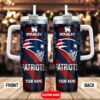 Custom Name New England Patriots Stainless Steel Tumbler 40Oz For Fans