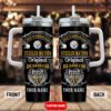 Custom Name Pittsburgh Steelers NFL Original Diehard Fan Stainless Steel Tumbler 40Oz With Handle