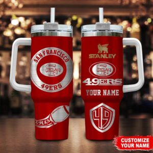 Custom Name San Francisco 49Ers Tumbler 40Oz