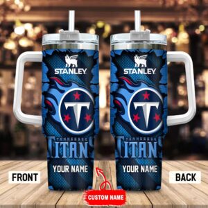 Custom Name Tennessee Titans Stainless Steel Tumbler 40Oz For Fans