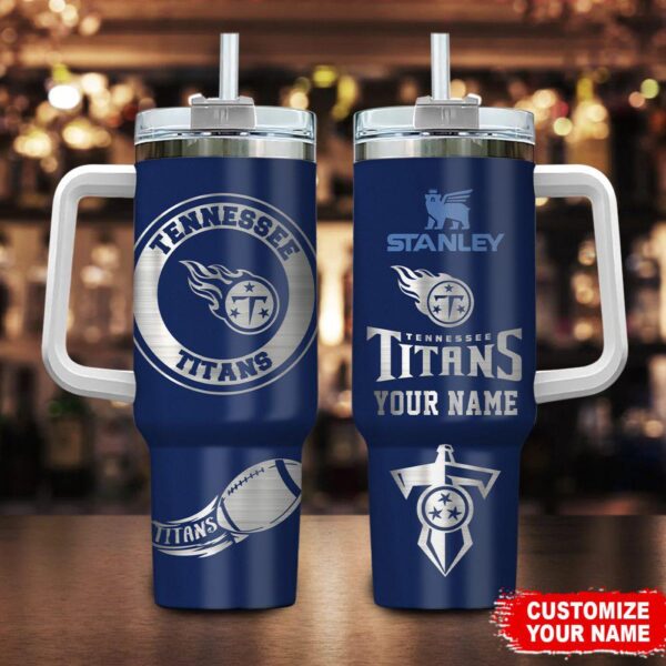 Custom Name Tennessee Titans Tumbler 40Oz