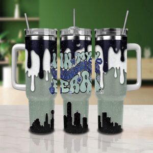 Dallas Cowboys Stainless Steel Tumbler 40Oz With Handle