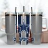 Dallas Cowboys Tumbler 40OZ With Handle For Fans