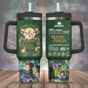 Hocus Pocus Movies Tumbler 40Oz Handle For Fans