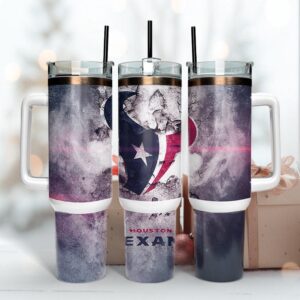 Houston Texans Smoke Tumbler 40OZ With Handle
