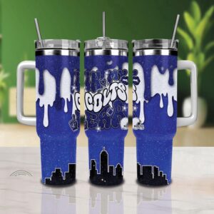 Indianapolis Colts Stainless Steel Tumbler 40Oz With Handle