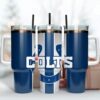 Indianapolis Colts Tumbler 40OZ With Handle For Fans