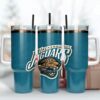 Jacksonville Jaguars Tumbler 40OZ With Handle For Fans