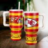 Kansas City Chiefs NFL Tumbler 40OZ With Handle For Fans