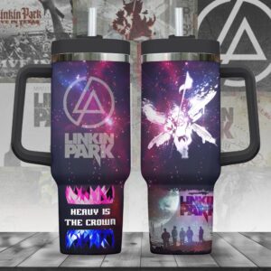 Linkin Park Music Tumbler 40Oz Handle For Fans