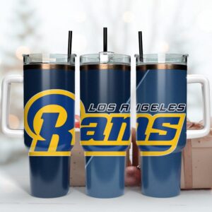 Los Angeles Rams Tumbler 40OZ With Handle For Fans