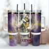 Minnesota Vikings Smoke Tumbler 40OZ With Handle