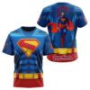MLB Cleveland Guardians X Superman 3D T-Shirt