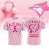 MLB Toronto Blue Jays Special Pink Breast Cancer Awareness 3D T-Shirt