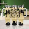 New Orleans Saints Stainless Steel Tumbler 40Oz With Handle