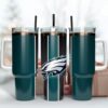 Philadelphia Eagles Tumbler 40OZ With Handle For Fans
