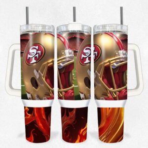 San Francissco 49Ers Sport Tumbler 40OZ With Handle For Fans