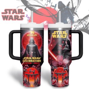 Star Wars Movies Tumbler 40Oz Handle For Fans