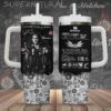 Supernatural TV Series Pattern Tumbler 40Oz Handle For Fans