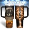 Supernatural TV Series Tumbler 40Oz Handle For Fans