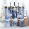 Tennessee Titans Smoke Tumbler 40OZ With Handle