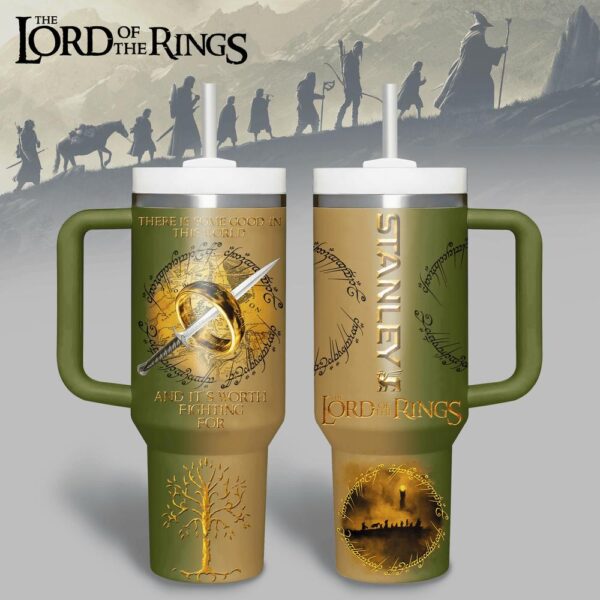 The Lord Of The Rings Tumbler 40Oz Handle For Fans