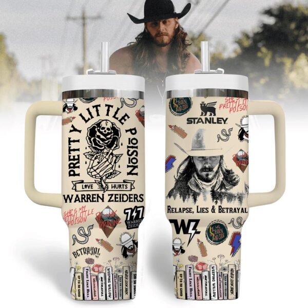 Warren Zeiders Tumbler 40Oz Handle For Fans